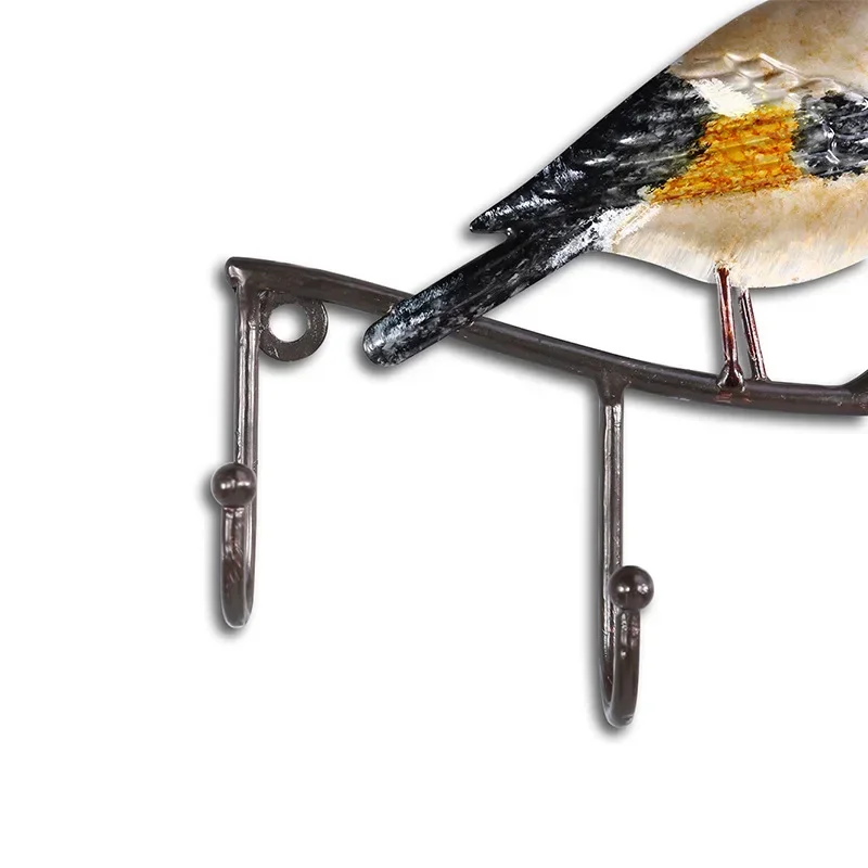 Resin Bird Hanger Wall Decorations Key Hanger,Kitchen Coat,Clothes,Towel Hooks,Hat,Handbag Holder, Home Accessories, Living Room view 4