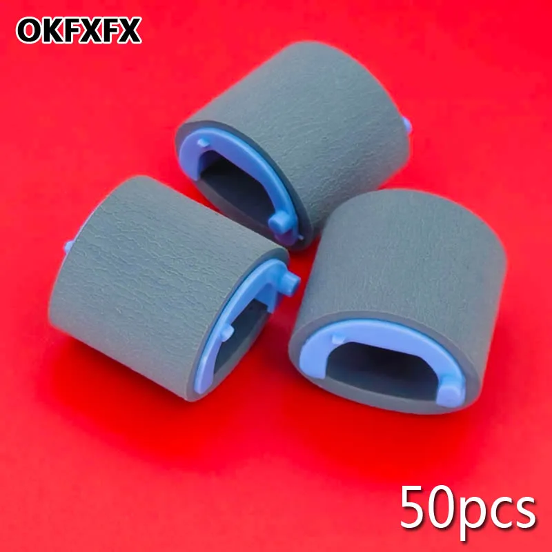 50pcs RL1-1442-000 RL1-2593-000 RL1-1442 Paper Pickup Roller For HP P1005 P1102 P1102W M1132 M1212 M125 Canon LBP 3018 3108 6018