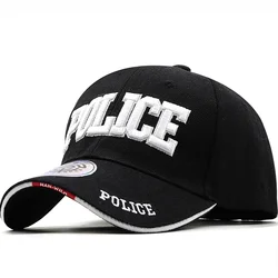 New POLICE Mens Tactical Cap SWAT Baseball Cap Men Gorras Para Hombre Women Snapback Bone Masculino Army Cap Letter