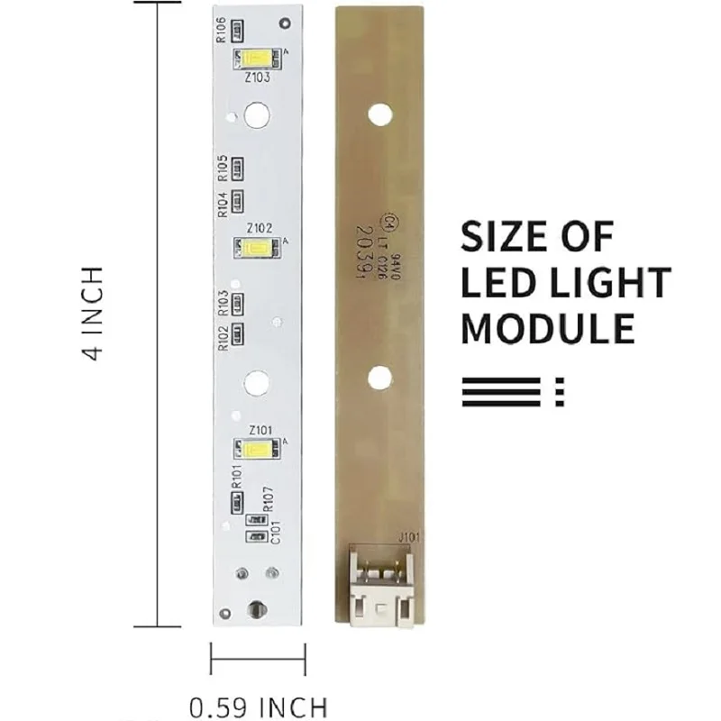 WR55X26671 for GE Refrigerator LED Light Board Replacement Light Board for Refrigerators