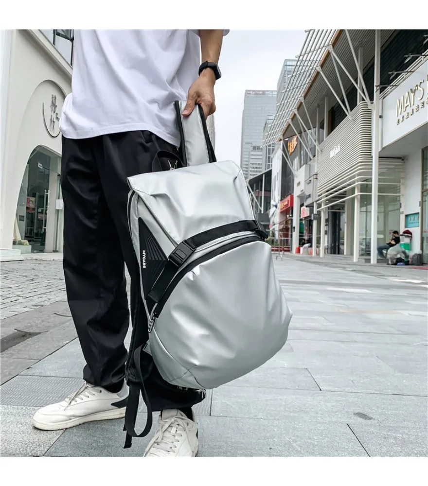 Male and female college students schoolbag simple sports leisure travel backpack backpack