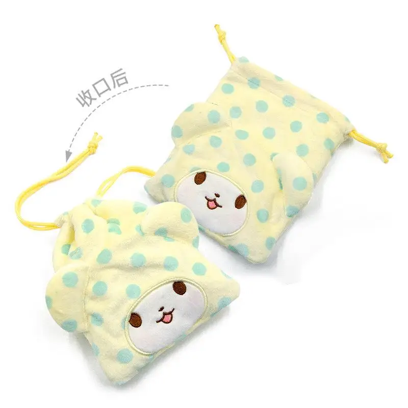 サンリオハローキティクロミメロディーまるもふびよりかわいいキャラクターぬいぐるみぬいぐるみ巾着漫画バッグコイン小銭財布ギフト