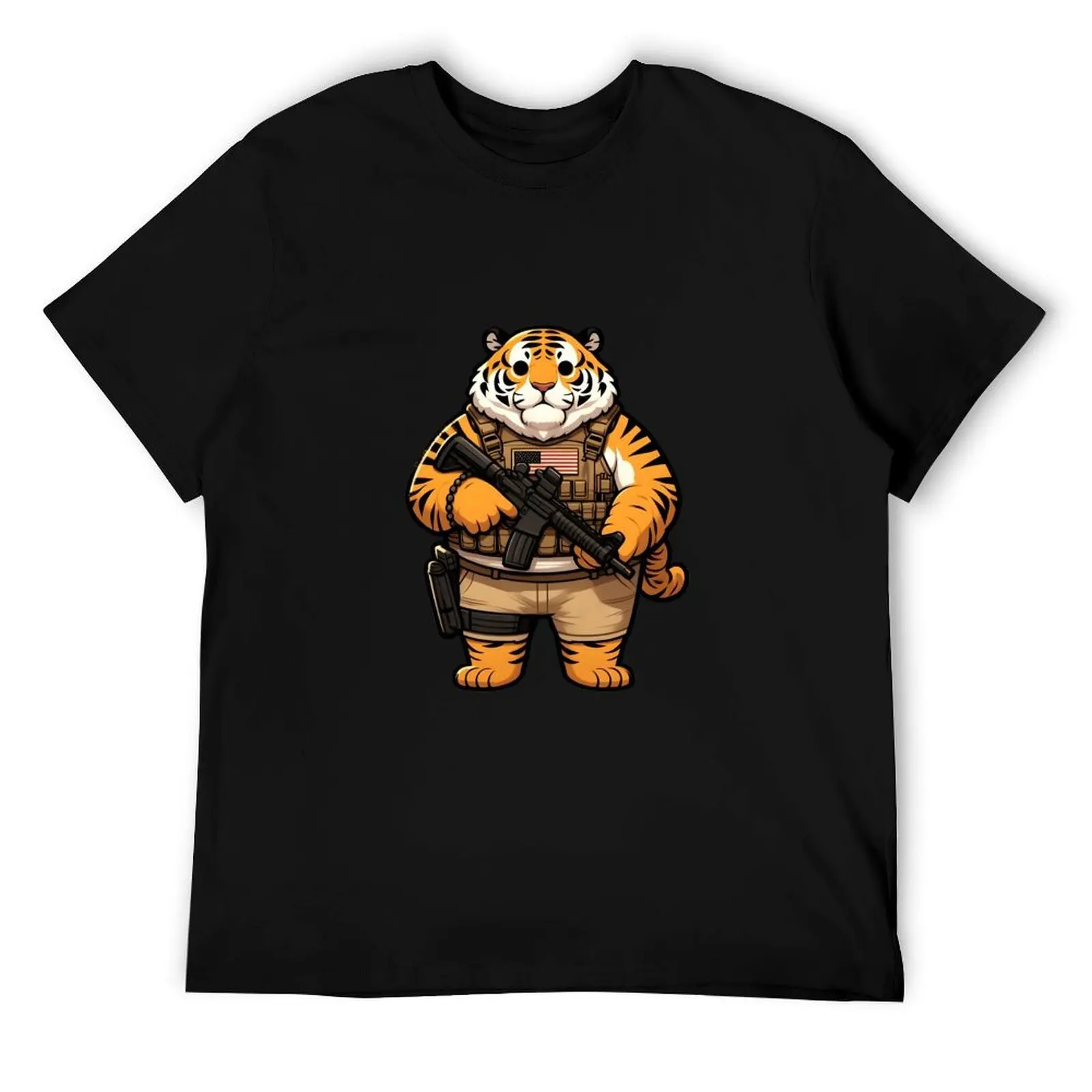 

Tactical Tiger T-Shirt t shirt men 100% cotton luxury brand t shirt man cotton T-Shirt