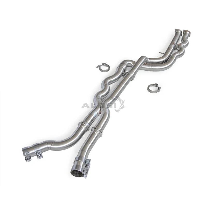 Alosi Factory Mid Pipe M2C M2 Competition S55 F87 3.0T 2018-2021 Ss304 System with Equal Length Exhaust