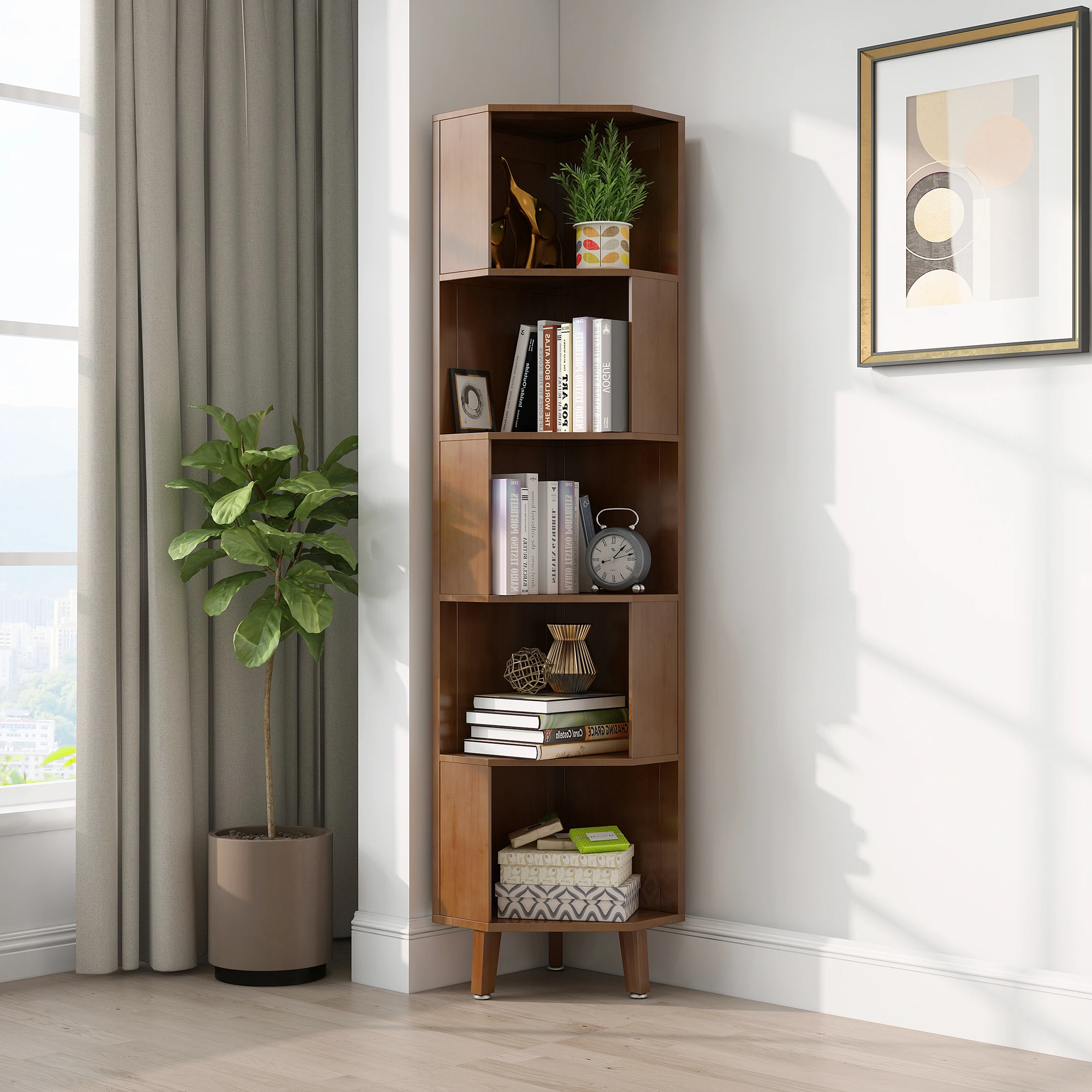 5-Tier Corner Shelf, 71