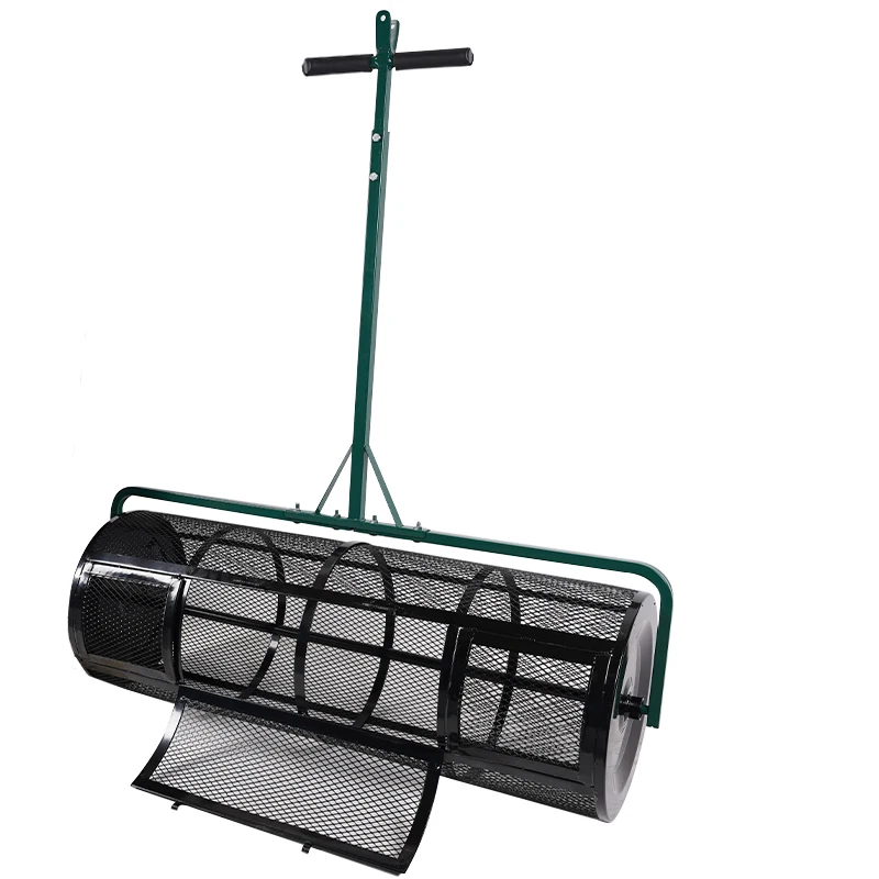 

High Quality Roller T Shape Handle Lawn Roller Garden Compost Spreader for Fertilizer Mulch Soil