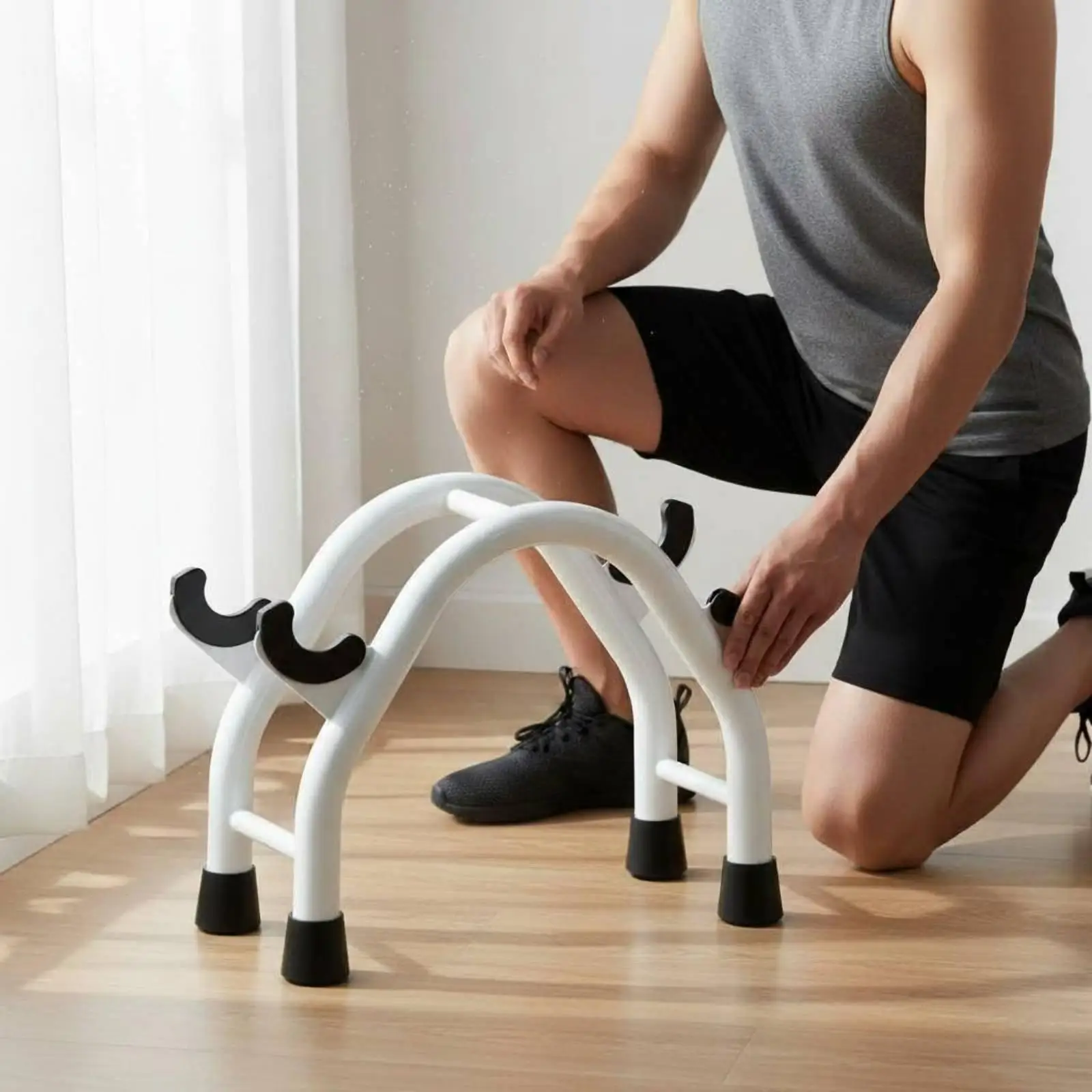 Dumbbell Storage Rack Multifunction Dumbbell Holder Carbon Steel Barbell Holder