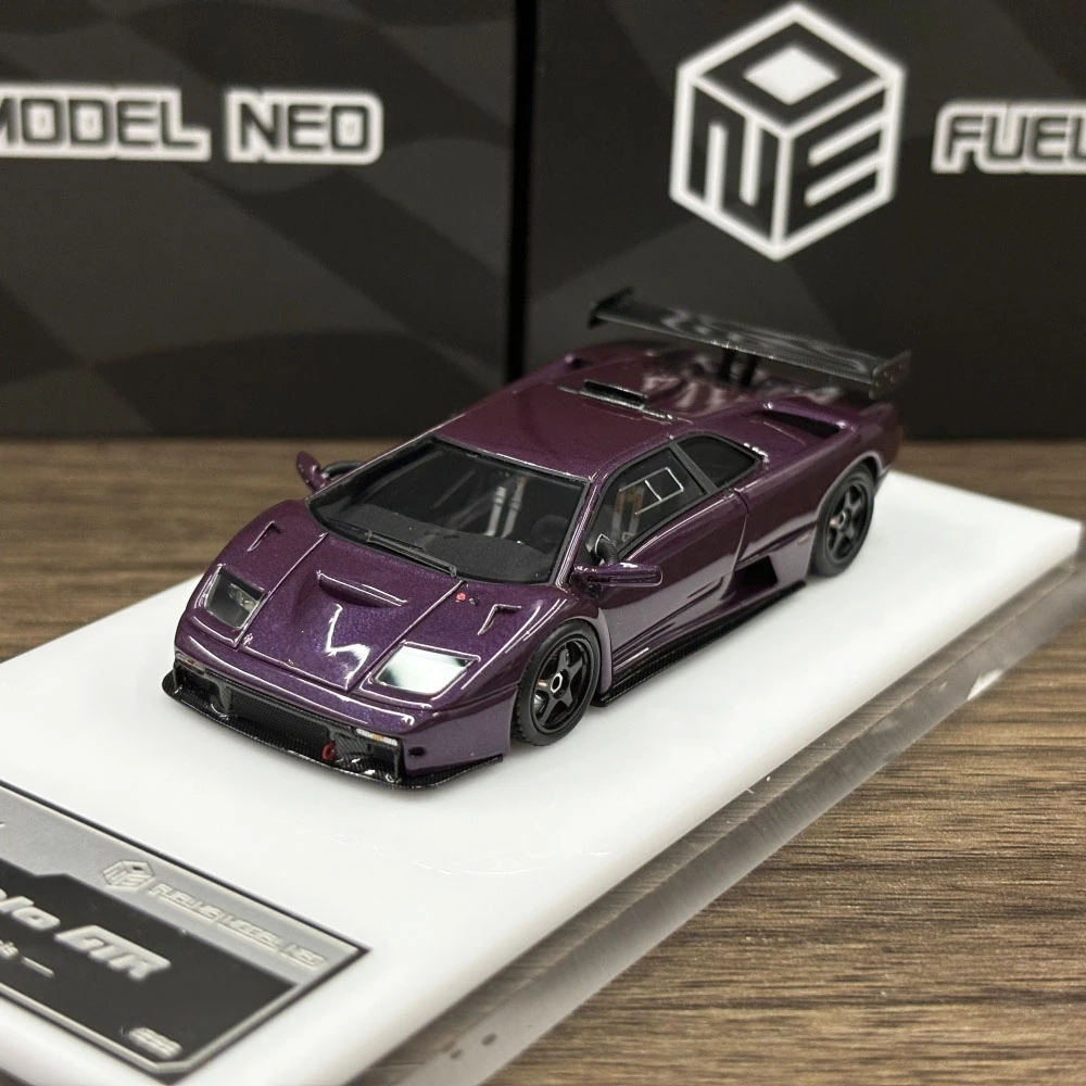 

Акции Fuelme 1/64 Diablo GTR, четыре цвета, статическая модель автомобиля из смолы, коллекция 2025, подарок