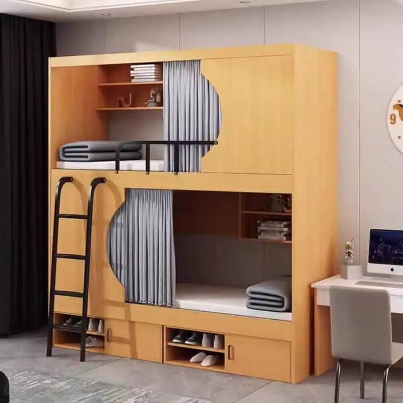 Luxuce Simple Kids Beds Safety Expandable Normal Custom Single Kids Bed Princess Girls Design Lettino Per Bambini Furniture Home