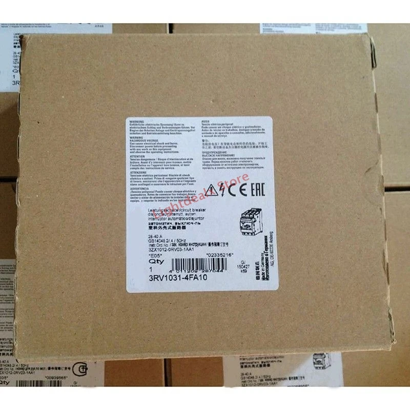 1 шт. Новый автоматический выключатель 3RV1031-4FA10 3RV1031 4FA10 3RV1021-4DA10 3RV1021 4DA10 в коробке