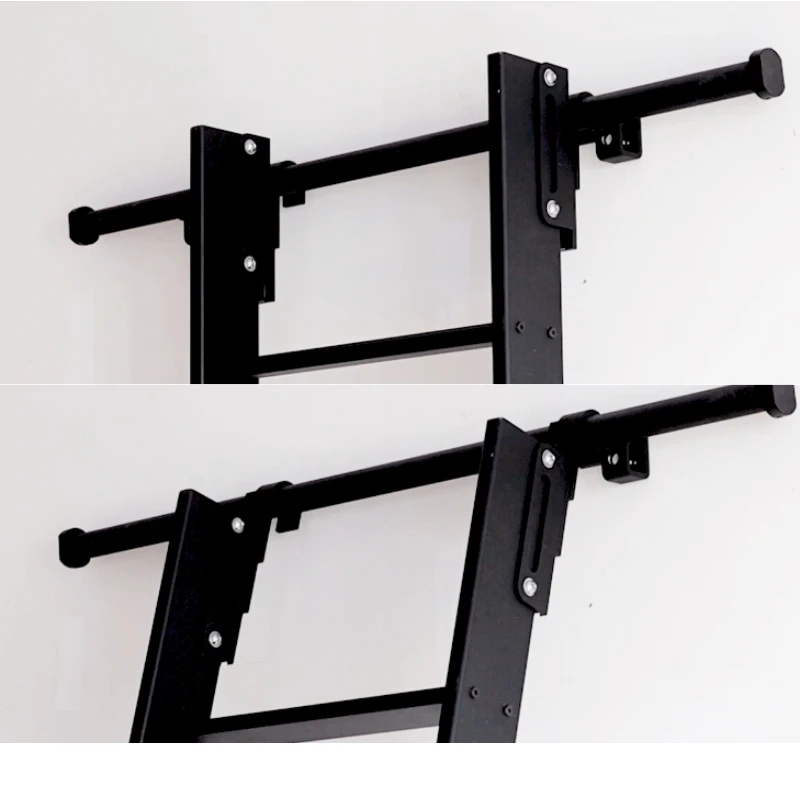 Imagem -03 - Biblioteca Ladder Hardware Kit Trilha Deslizante Retrátil Rolo de Piso com Freio Não 3.3ft 100cm
