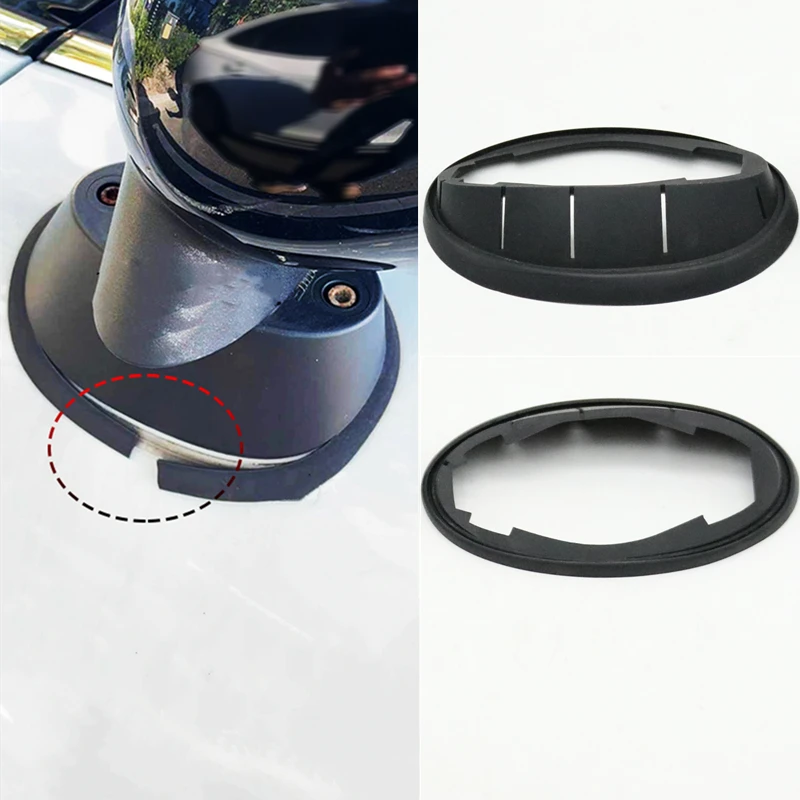 Front Door Side Rearview Mirror Base Rubber Pad Sealing Ring For BMW MINI Clubman R55 R56 R57 Coupe R58 R59 2007-2014