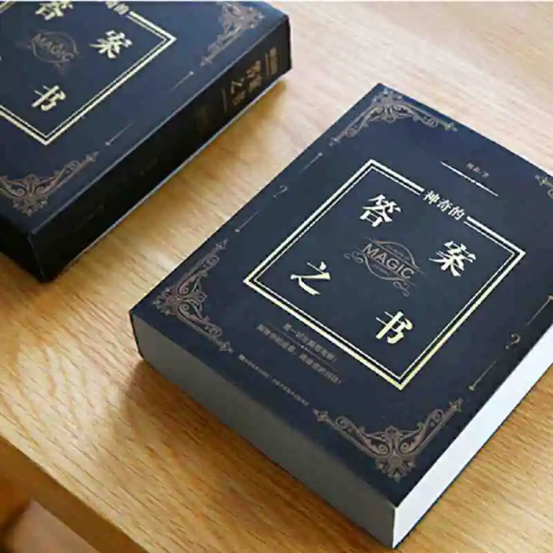 Chinese and English The Book of Magic Answers My Life Answer Book Boys and Girls Gift Holiday Blessing