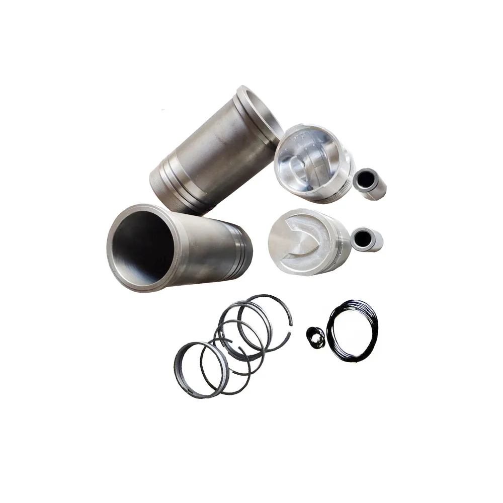 Set of piston group for Shandong Taishan model tractor with Feidong brand engine FD295T / FD2100T, the Swirl type engine