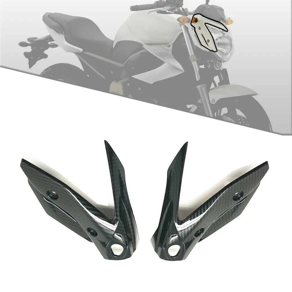 

Carbon Fiber Motorcycle Left Right ABS Headlight Head Front Side Bodywork Fairing For 2009-2012 Yamaha XJ6 2009 2010 2011 2012