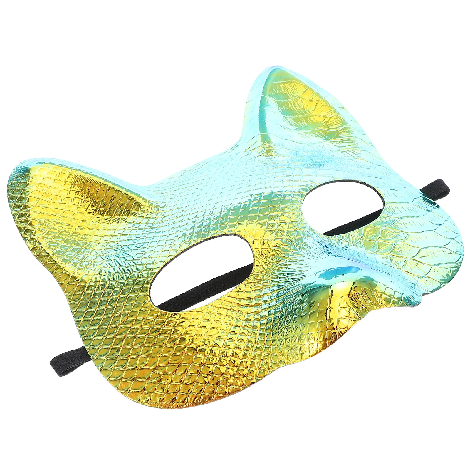 Máscara de zorro de plástico para Halloween, Carnaval, Cosplay, disfraz de mascarada, accesorio, juego para hombres y mujeres, 2 uds.