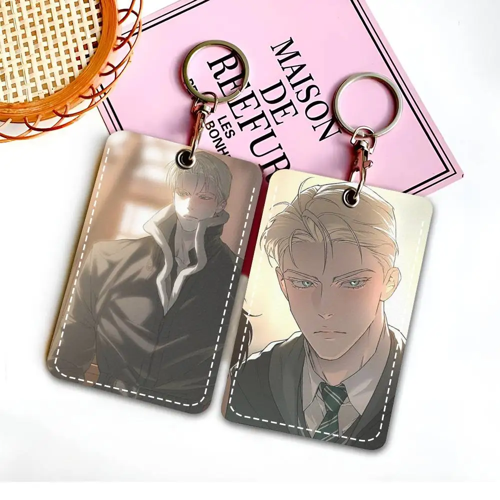 

Брелок-картхолдер из ПУ кожи «Аниме: Кодовое имя Анастасия» для ключей, брелок для дверных замков, брелок для ID-карт