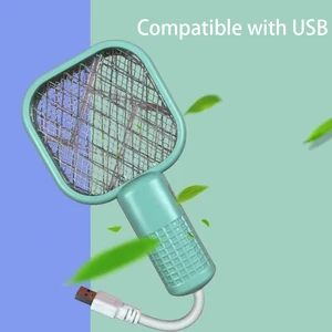 USB Nyamuk Pemukul Perangkap Pengendalian Hama Sengatan Listrik Mini Nyamuk Pembunuh Lampu Portable Sinar UV Terbang Bug Zapper Musim Panas 12 bugzapper penjualan terbaik - №