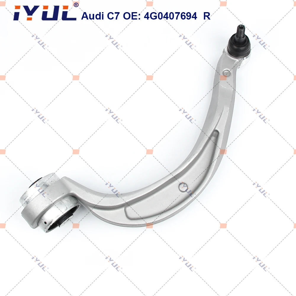 Front Lower Suspension Control Arm Curve For Audi A6 C7 4G2 4GC 4G0407693 4G0407694