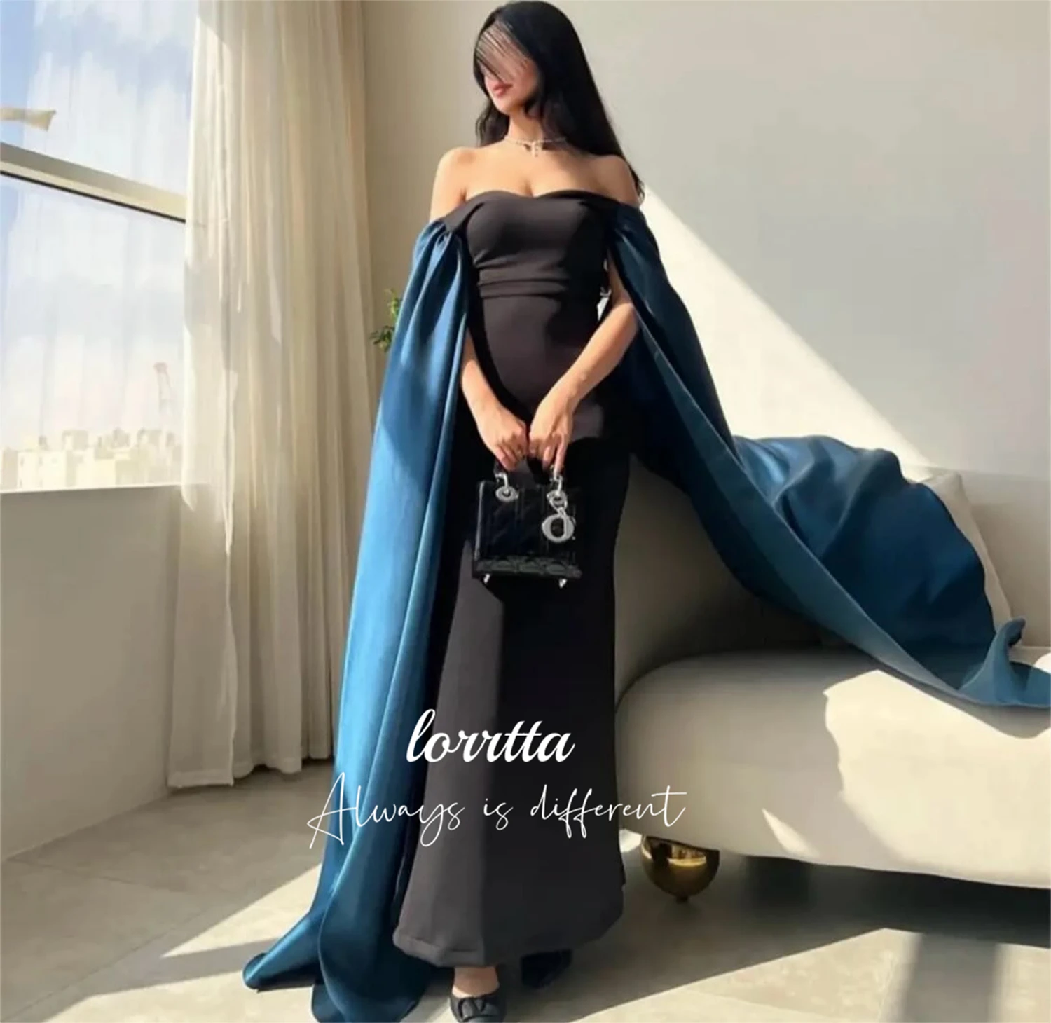 

Lorrtta Party Dress Evening Grace Fishtail Cut Dresses Gala Robe De Soiree Femmes Elegant Woman Special Occasions Customized