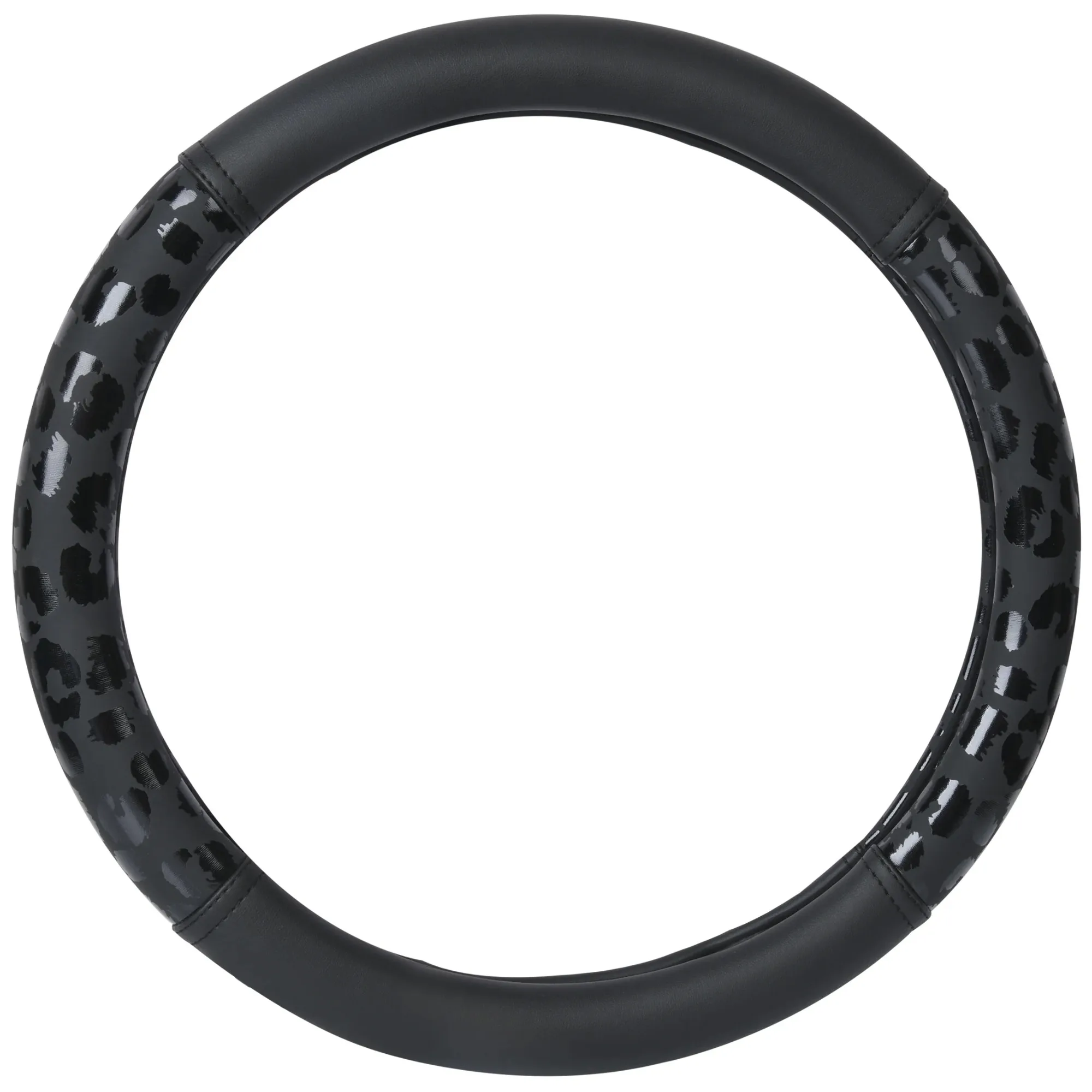 

Faux Leather Steering Wheel Cover, Universal Fit for Sedans, SUVs, Set of 1