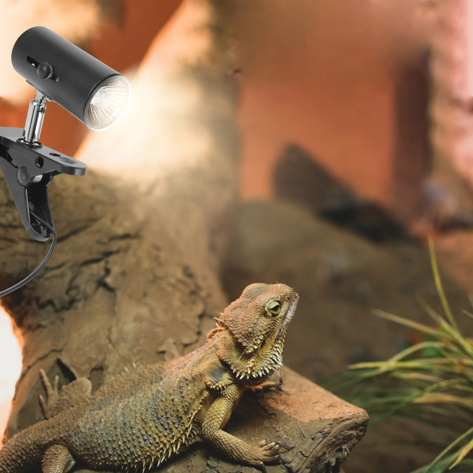 

1 set Basking Lights Heat Lamp Adjustable Clamp E27 Ceramic Socket for Turtle Tank Reptile Terrarium Pet Supplies Lighting