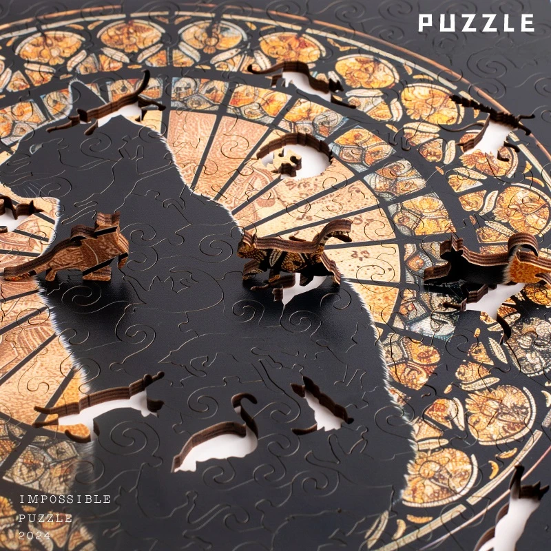 Cats and Yellow Church Slate Tiktok gm decrypts extremely difficult puzzles with Chinese style