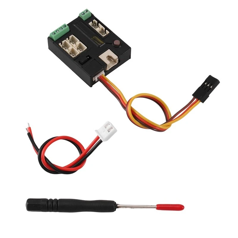 [Buy NEW】 LED Light Control Host Model KZQ-L03 Flash Strobe Module For 1/14 Tamiya RC For SCANIA 770S Volvo BENZ Truck Toy Parts
