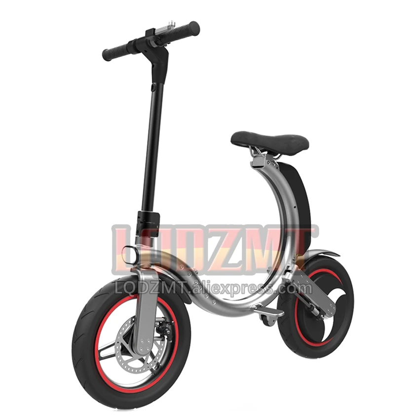 14 inch 450W Electric Folding Bicycle Off-Road ATV Foldable Long Range Safety Powerful Battery Bike For Adults and Kids Scooter image 3