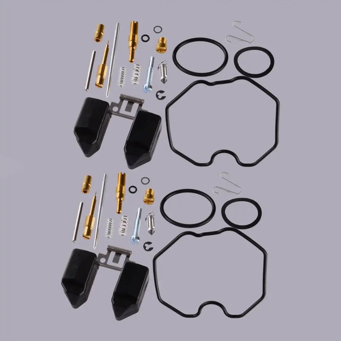 

2 комплекта карбюратора, ремонтные комплекты для ремонта карбюратора, пригодные для Honda CRF100F XR100 XR100R XL100S XL125S CB125S XR200 XR200R