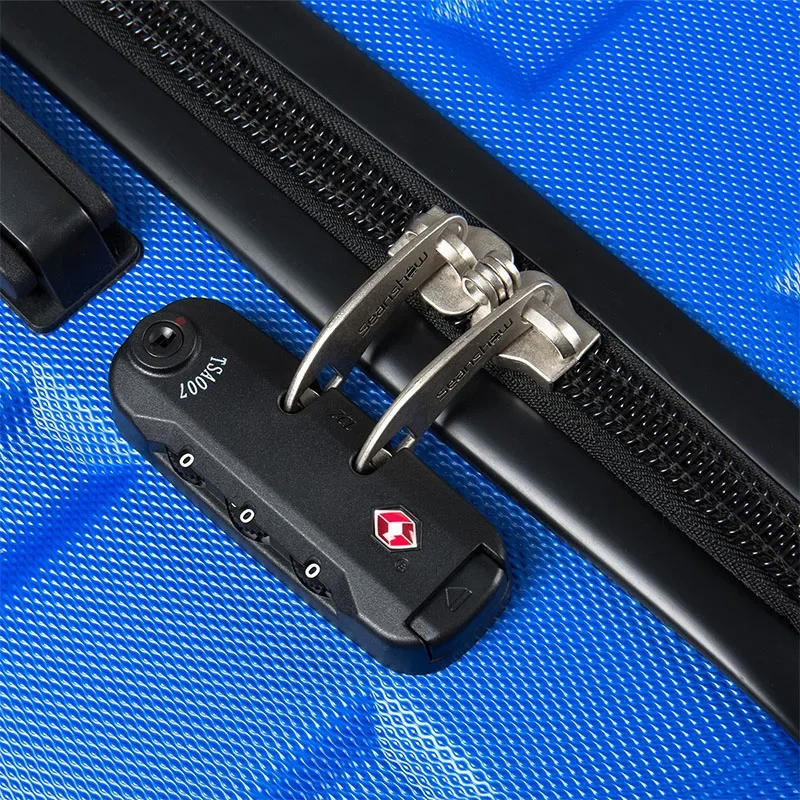 Imagem -06 - Mala Conjunto com Roda Universal Mala Define Mala Bagagem de Rolamento Grande Capacidade Customs Lock Trolley Case 20 24 28 Pcs