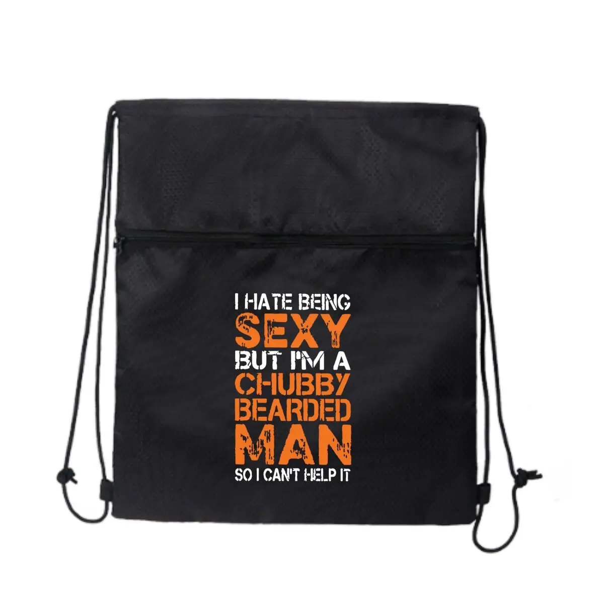 

Сексуальный, но пухлый бородатый мужской спортивный рюкзак на шнурке с карманом, простой рюкзак, мужской и женский рюкзак для фитнеса
