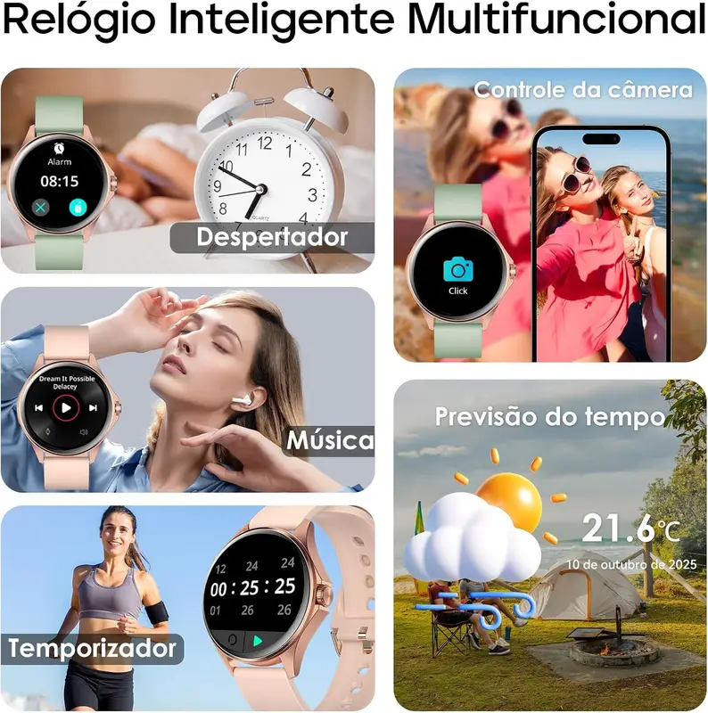 Relógio Feminino Aurafit ELLA 1 — foto 6