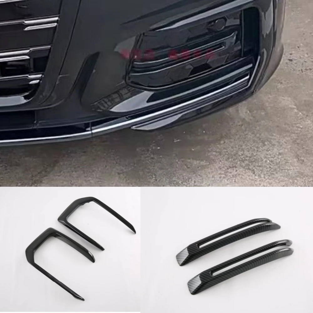 

Front bumper fog lamp decorative cover For Audi A6 C8 2023-2024 Sports version