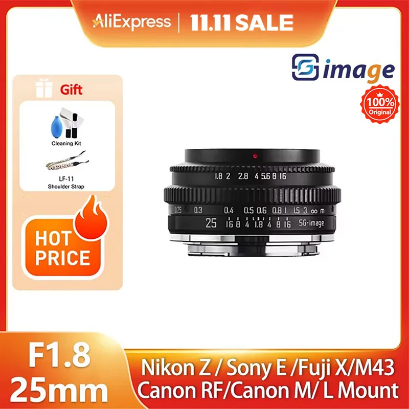 objectif-manuel-a-grande-ouverture-image-sg-25mm-f18-pour-sony-e-nikon-z-canon-r-sigma-leica-l-canon-eos-m43-fuji-x-r6-zve-xt-a6300
