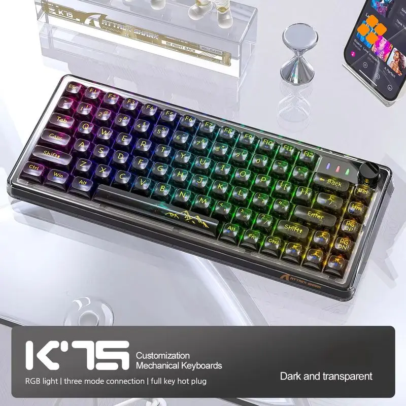 K75 Attack Shark Tr… - image