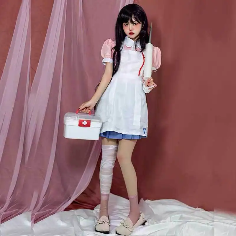 costume-de-cosplay-danganronpa-2-pour-femmes-perruque-d'exposition-anime-jeu-de-role-bidimensionnel