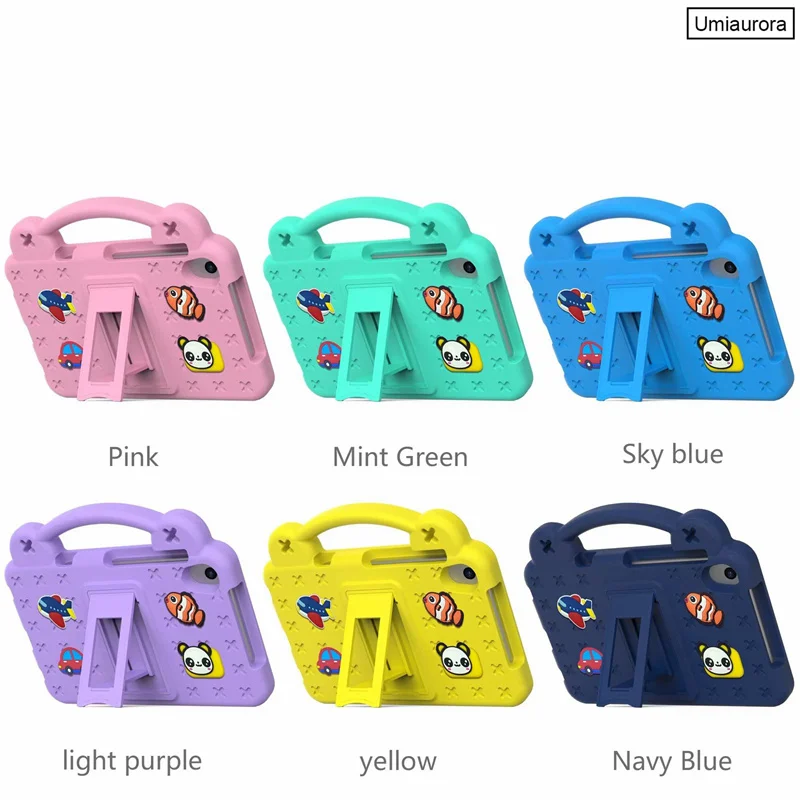 For Lenovo Tab M8 HD 8.0 inch TB-8505F TB-8705F 3rd TB-8506F 4th Gen TB300FU Kids Handle Stand Tablet Case Shockproof EVA Funda