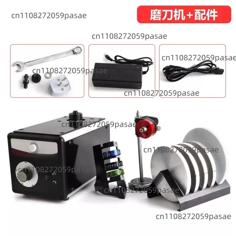 Electric Knife Sharpener for Micro-Insert Chisels and Tungsten Carbide Carving Knives; Precision Adjustable-Angle Sharpener