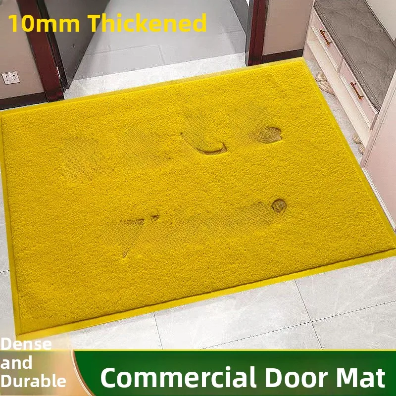 

Коммерческий коврик для приветствия, коврик для входной двери, противоскользящий, солнцезащитный, внутренний коврик, желтый напольный коврик, современный китайский коврик для двери l