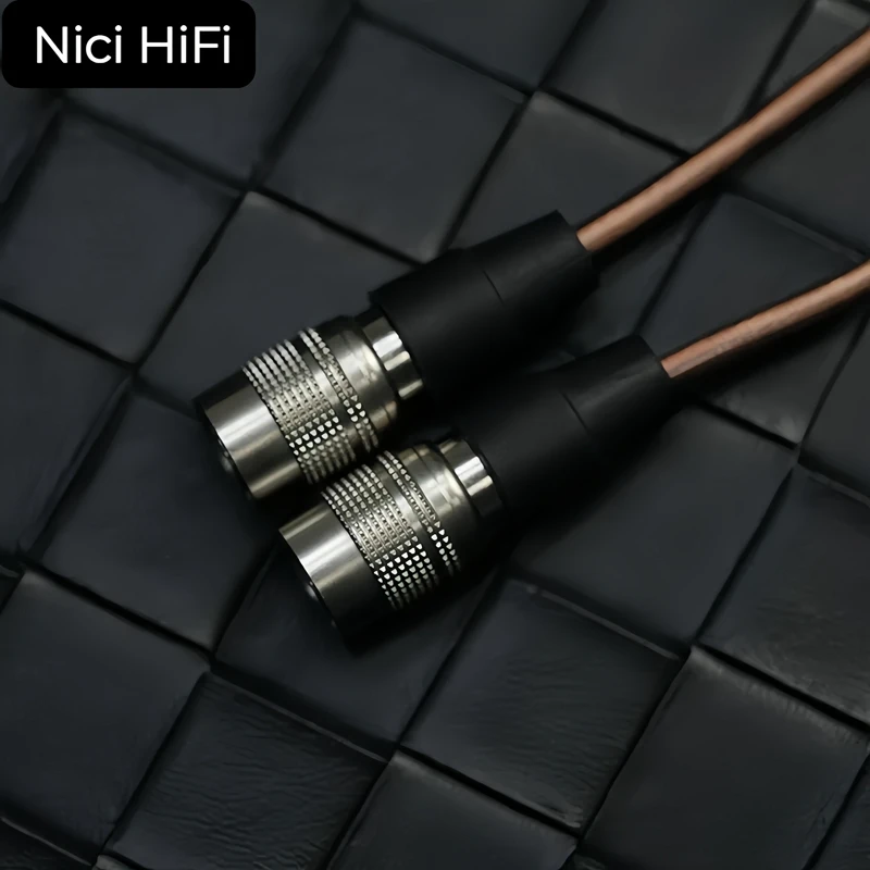 Nici HiFi-20ヘッドフォンケーブル、バランスケーブル、2コア、デウォルトオーディオ、aeon、alpha、ether、stealth、xlr、4.4mm、2m、3mに適合