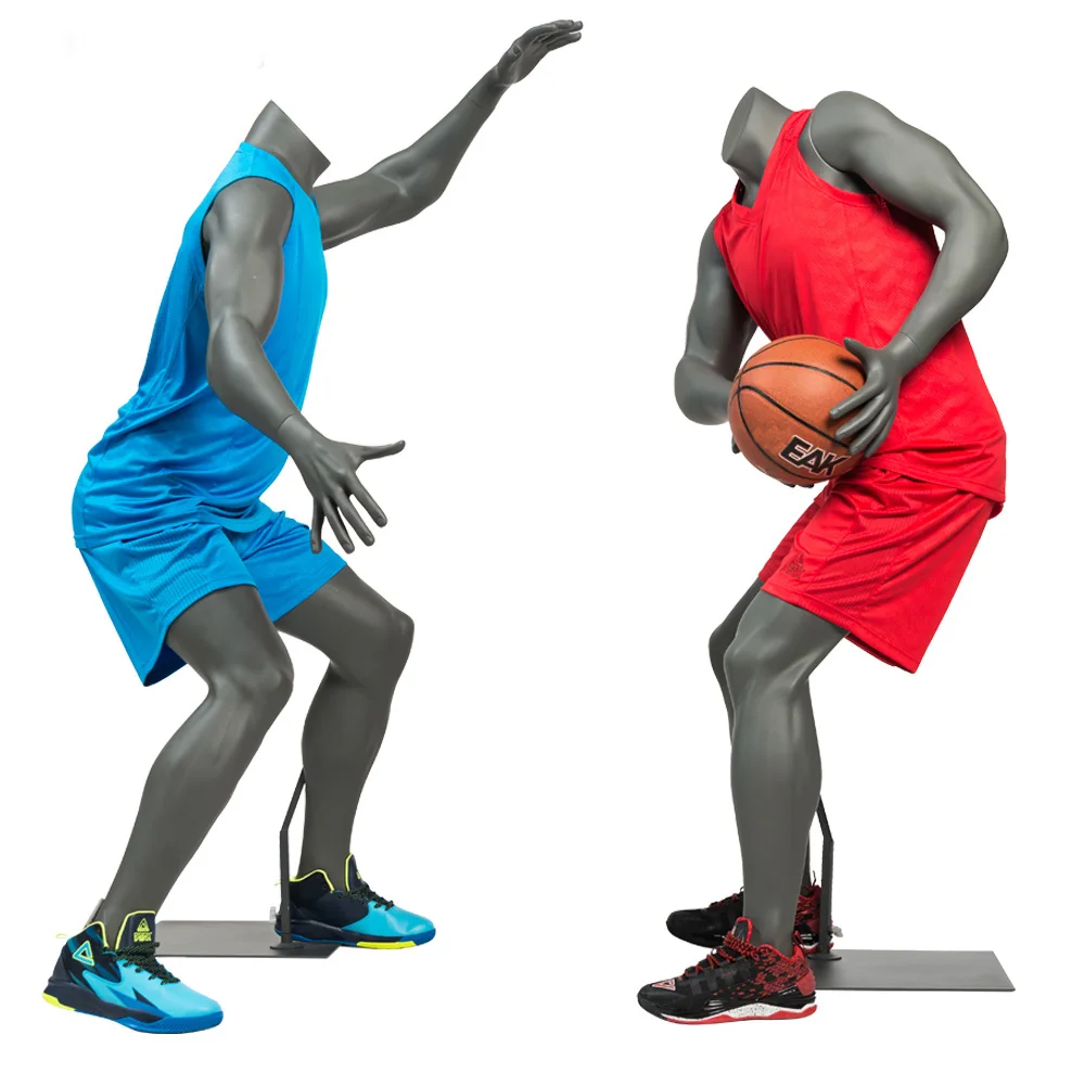 

Sports Male Muscle Mannequin Defensive Basketball Player Man Mannequin