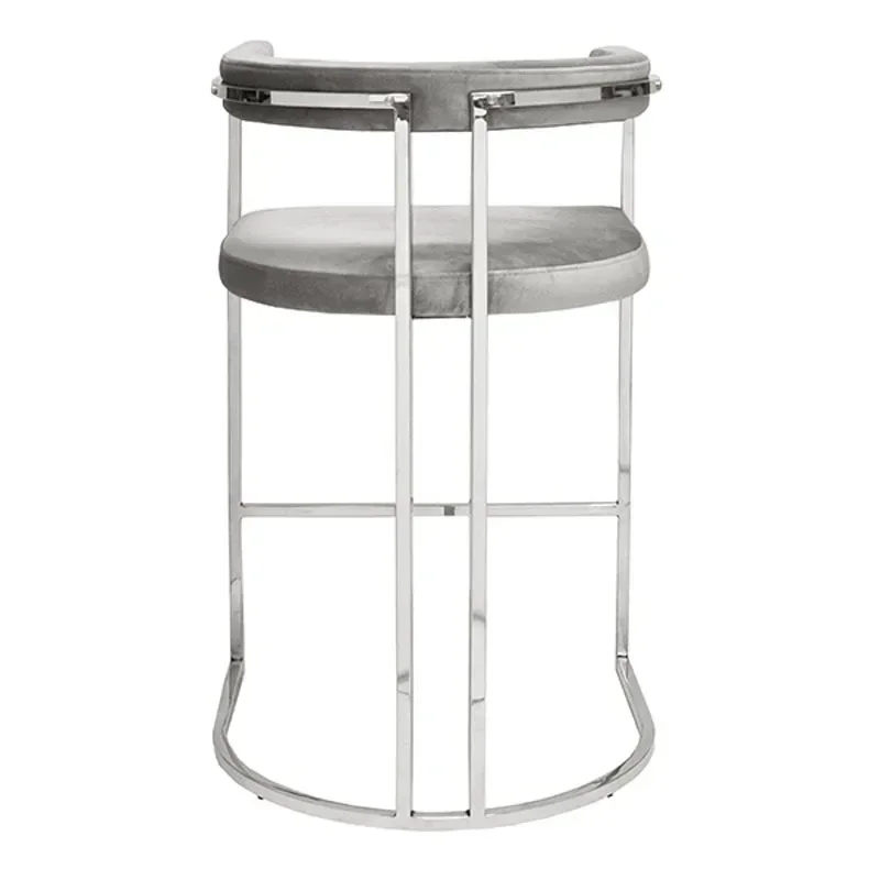 American modern light luxury bar chair/counter chair/soft decoration design/bar/villa