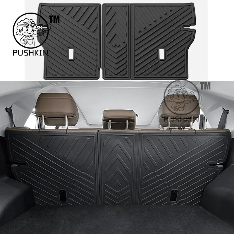 For Trumpchi GS4 2025 Floor Mats Trunk Mats All Weather Front Rear Cargo Liner Mat, Waterproof Anti-Slip Foot Pads Accessories