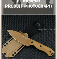 Kabar BK19 Fixed Knife D2 Blade High Hardness Tactic Knife Outdoor Portable Camping Tools Straight Knife Self-defense Knife