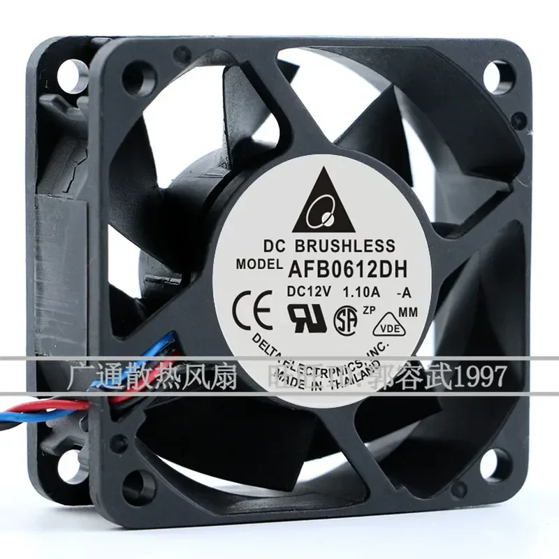 for Delta AFB0612DH 6025 12V 1.1A 6CM PWM High Air Volume Violent Cooling Fan
