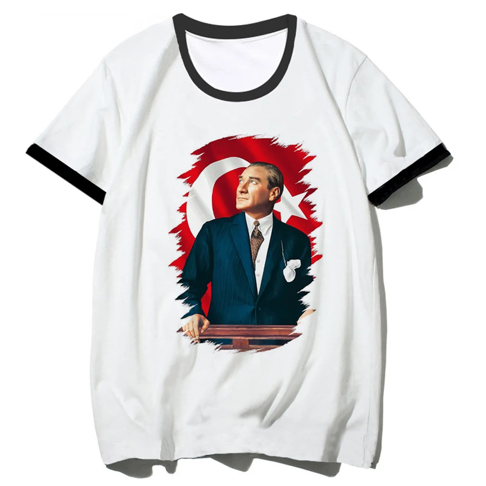 Ataturk tshirt women funny anime t-shirts girl harajuku clothing