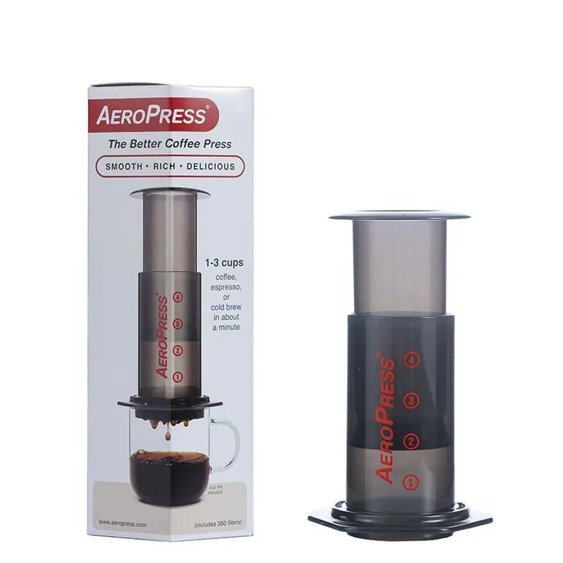 

Portable Durable Aeropress Coffee Pot, American Generation, French Press Coffee Maller, Standard Version, Original