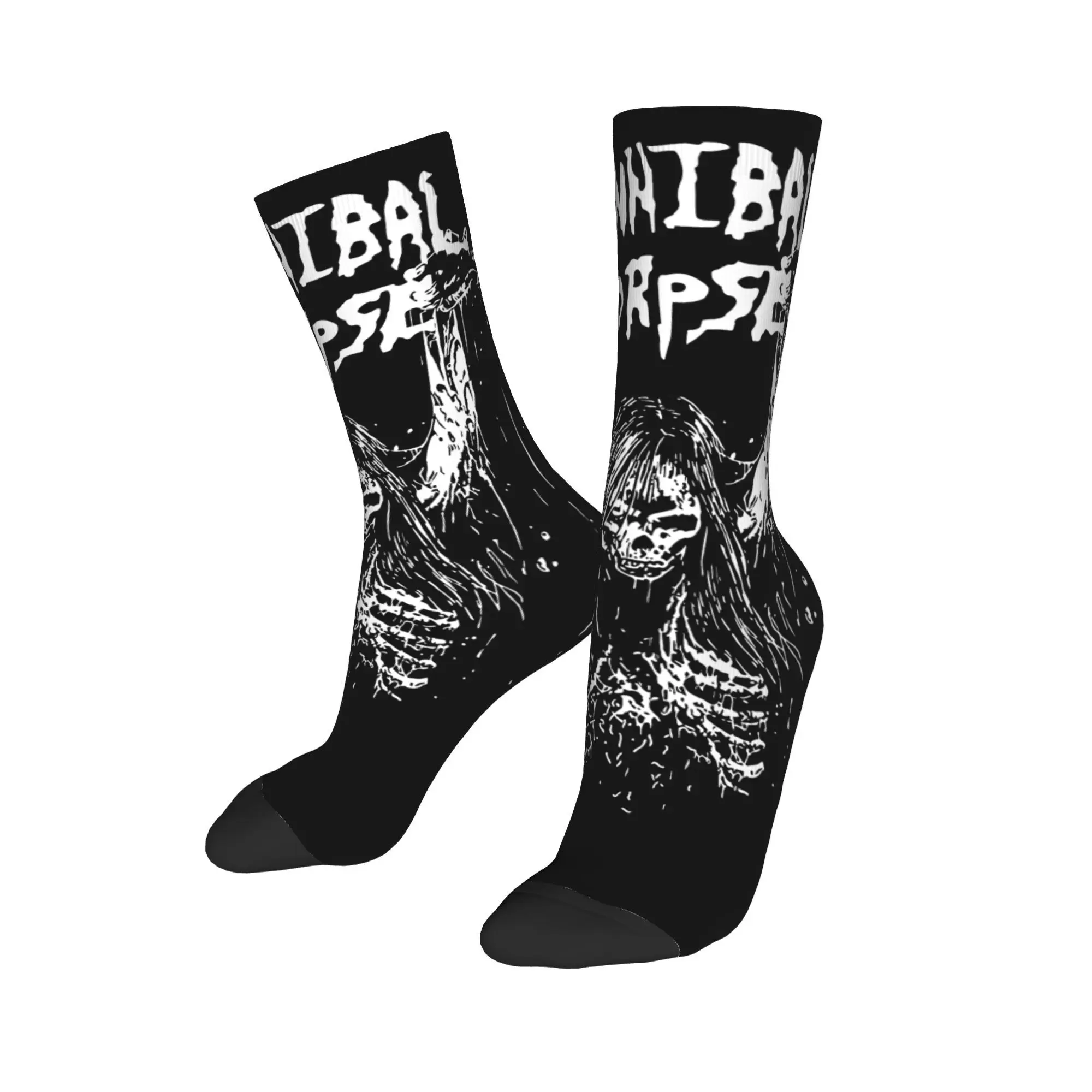 Chaussettes de bande CanniRhCorpse pour hommes et femmes, chaussettes de football, marchandises mignonnes, meilleurs cadeaux