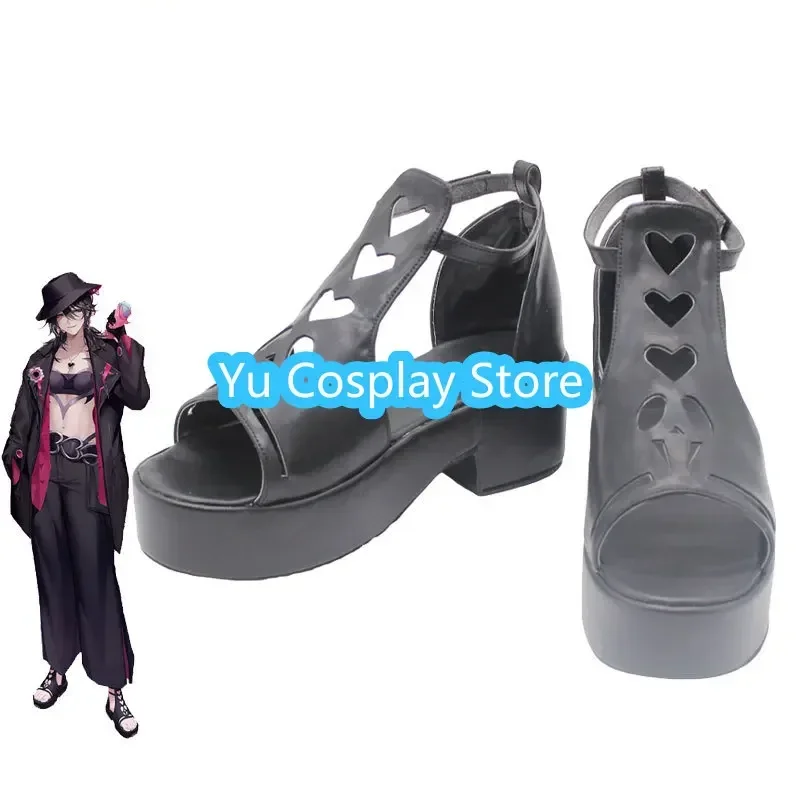 

Yu-Cosplay Deren Cosplay Shoes Game Path To Nowhere Cosplay Prop PU Leather Shoes Halloween Carnival Boots Custom Made